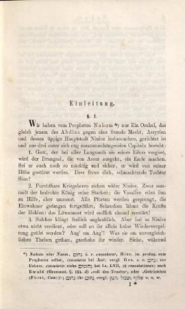 Die kleinen Propheten, 2. Nahum - Malachias