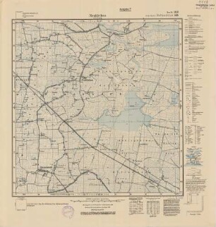 1118 Neukirchen in Schleswig (4-cm-Karte) Meßtischblatt [alte Nr. 125]