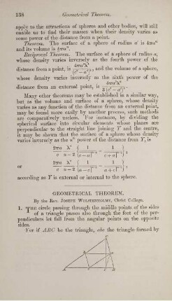 Geometrical theorem.