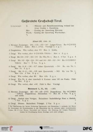 Gefürstete Grafschaft Tirol (Nr. 1-1217)