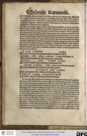 In hac parte Raymundus determinat de collectis dicendis etiam in aliis festivitatibus et dividitur in duas partes, in prima determinat de fine collectarum...