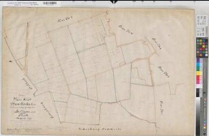 Holtum (Werl), Zusammenlegung Holtum, Brouillonkarte II Flur 1