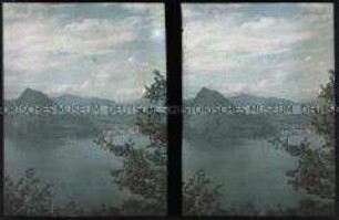 Blick vom Monte Brè auf den Luganer See