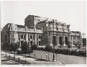 Bahnhof Milano Centrale, Mailand: Haupteingangsseite