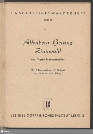 Altenberg, Geising, Zinnwald
