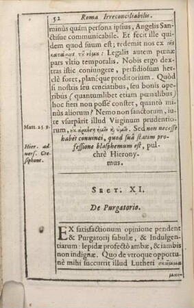 Sect. XI. De Purgatorio.
