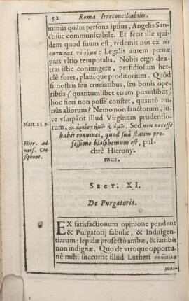 Sect. XI. De Purgatorio.