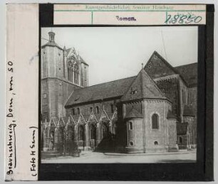 Braunschweig: Dom von Südosten