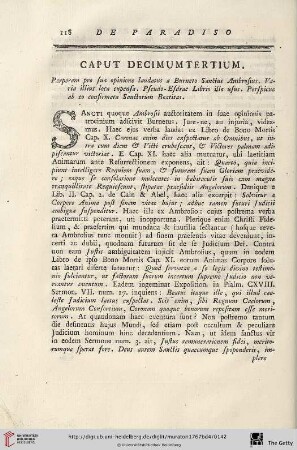 Caput decimumtertium