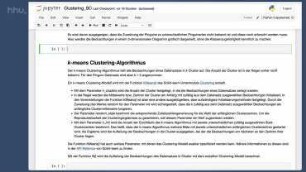 Programmierung - k-means Clustering mit Scikit-learn