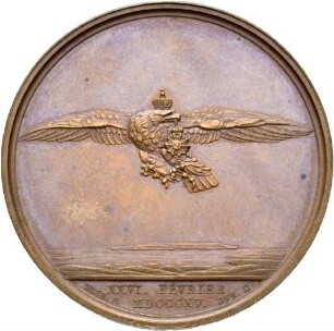 Medaille auf die Rückkehr Napoleons von der Insel Elba 1815