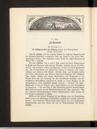 IV. Teil - In Kurland