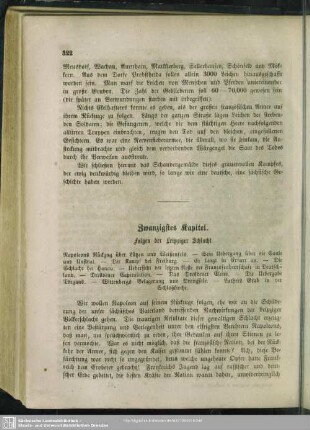 Zwanzigstes Kapitel. Folgen der Leipziger Schlacht