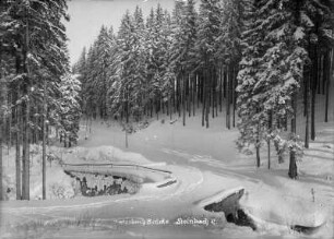 Winterlandschaft im Tiefenbachtal