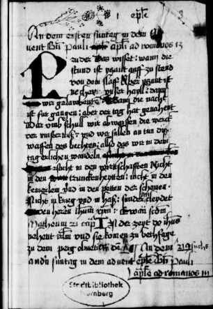 Bibelübersetzung (Augsburger Bibelhandschrift)