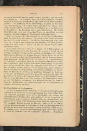 Zur Organisation der Berufsberatung