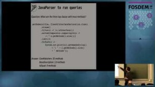Java Parser: A Tool to generate, analyze, and refactor Java code