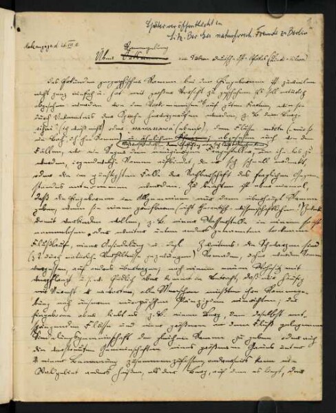 Entwürfe zu Veröffentlichungen über die Tendaguru-Expedition 1911