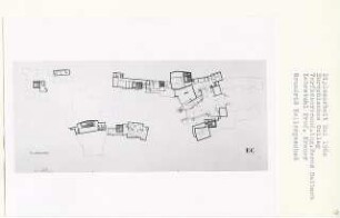 Europäisches Colleg, Berlin-Mitte (Diplomarbeit bei Willy Kreuer): Grundriss Kellergeschoss 1:200