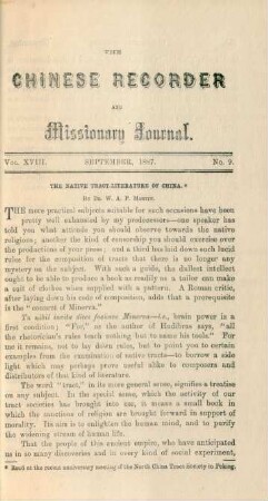 No. 9. September, 1887