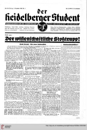 Wintersemester 1934/35 (75. Halbjahr)