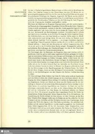 Die Relieffriese Des Pergamon-Altars