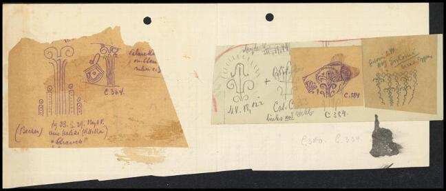 Collage 10. Palmbaum | Digitalisierung: Deutsches Archäologisches Institut, Athen, Archiv