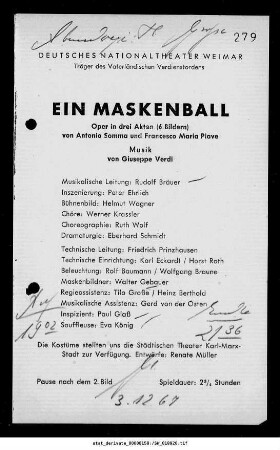 Ein Maskenball