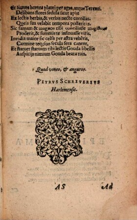 Terentius christianus seu comoediae sacrae : tribus partibus distinctae Terentiano stylo a Corn. Schonaeo Goudano Conscriptae: nunc demum magna eiusdem diligentia et labore emendatae, atque recognitae, 2. Qua continentur sacrae comoediae sex: Susanna. Daniel. Triumphus Christi. Typhlus. Pentecoste. Ananias. - 1639. - 8 Bl., 239 S.