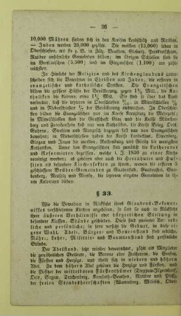 33. [Die erblichen Stände]