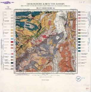 [8627] Oberstdorf, Geologische Karte von Bayern