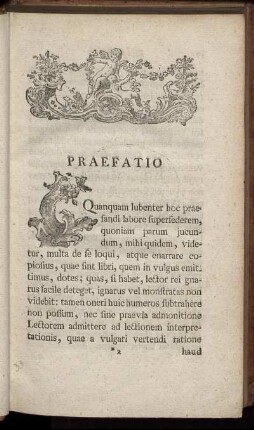 Praefatio - Praefatio Ad Hanc Novam Editionem