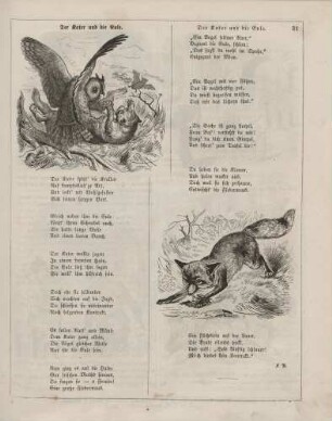 "Der Kater und die Eule"