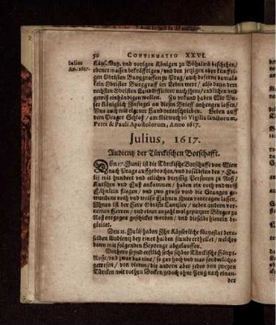 Julius, 1617