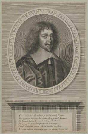 Bildnis des Iean Baptiste de Bvridan