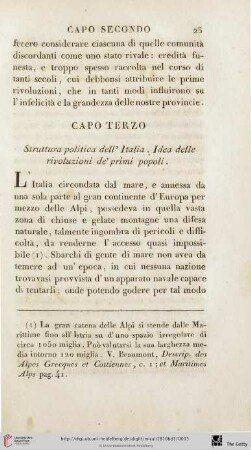 Capo terzo
