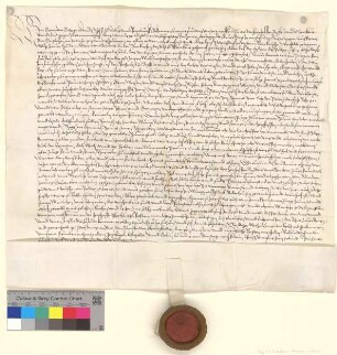 Georg, Bischof von Lebus, verkauft Georg Feuer, Hauptmann zu Beeskow, das Dorf Petersdorf für 800 Gulden.