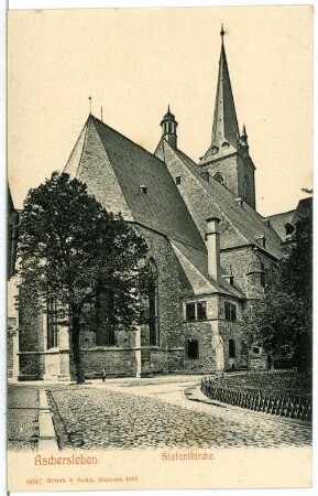 Aschersleben. Stefanikirche