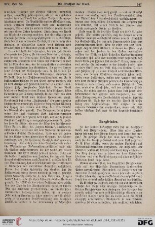 Burgfrieden