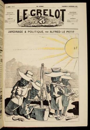 Jardinage & Politique, par Alfred Le Petit