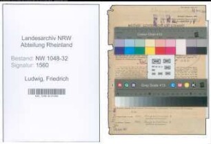 Entnazifizierung Friedrich Ludwig , geb. 10.09.1901 (Beamter)