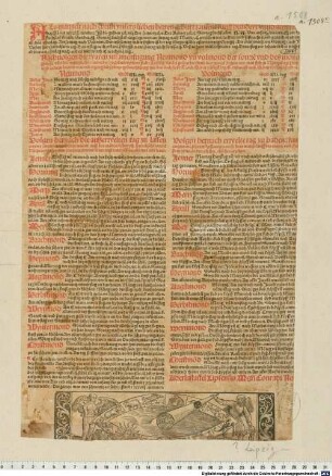 Als man zelt nach christi vnsers lieben herren geburt tausent funff hundert vnnd acht iar. ein huppfel iar mit XIII. monden ...