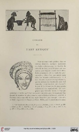 3. Pér. 11.1894: Courrier de l'art antique, 10