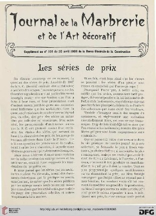 5: Les séries de prix