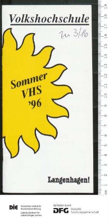 Ferienprogramm 1996