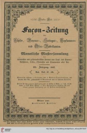 Fünftes Heft (Mai 1847)