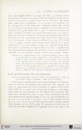 (S. Quadraginta - S. Quirici)