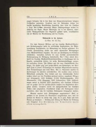 Rückmarsch in die Heimat
