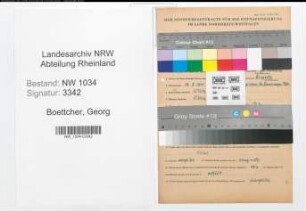 Entnazifizierung Georg Boettcher , geb. 00.00.0000 (Stabsfeldwebel)
