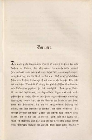 Literatur und Cultur des neunzehnten Jahrhunderts : in ihrer Entwicklung dargestellt
